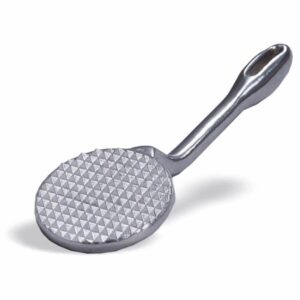 APLASTADORA REDONDA ALUMINIO DENTADA