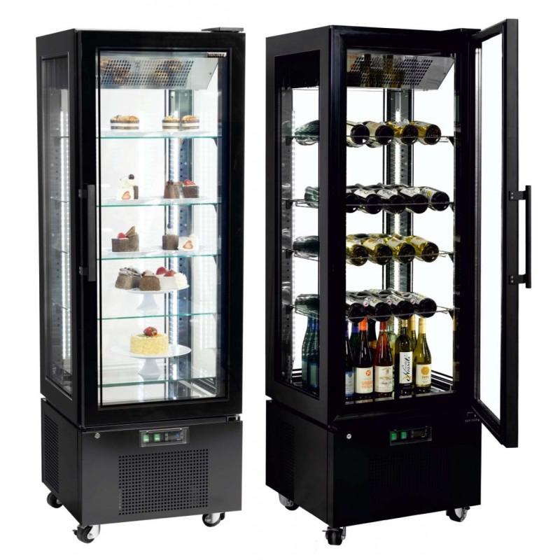 ARMARIO EXPOSITOR REFRIGERADO 4 CARAS CRISTAL