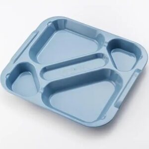 BANDEJA 5 COMP AUTOSERVICIO POLIPROPILENO 370x334