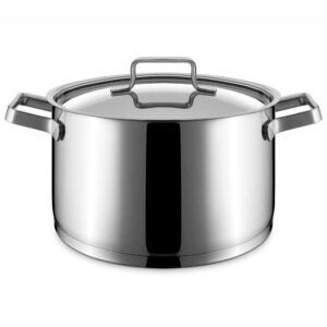 CACEROLA ALTA IDEA C/TAPA ACERO INOX