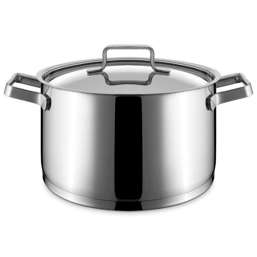 CACEROLA ALTA IDEA C/TAPA ACERO INOX