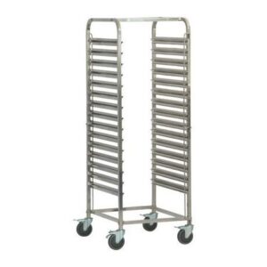 CARRO BANDEJERO INOX 16 NIVELES 470x650x1735mm