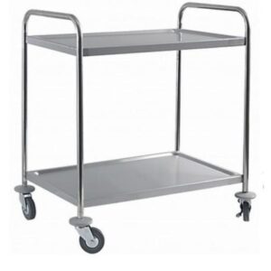 CARRO SERVICIO ACERO INOX ECO 2 EST 845x525x940mm