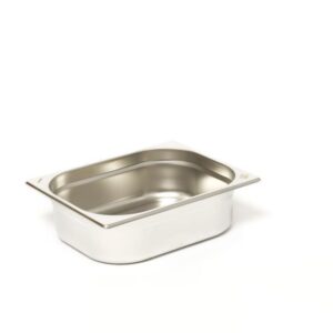CUBETA GN 1/2 ACERO INOX  32 5x26 5cm 