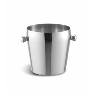 CUBO HIELO LUX INOX 12x12 5CM