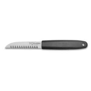 CUCHILLO DECORADOR ZIG ZAG M/NEGRO