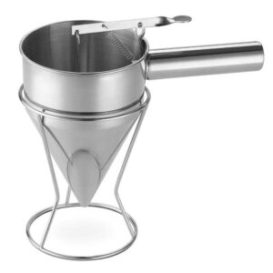 EMBUDO DOSIFICADOR CON SOPORTE INOX