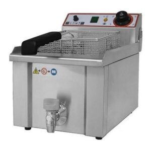 FREIDORA ELECTRICA 9L CON GRIFO FRG9 3500W