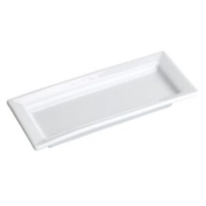 FUENTE RECTANGULAR CAIRO PORCELANA BLANCA