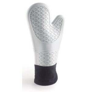 GUANTE COCINA TEXTIL SILICONA GRIS 38CM