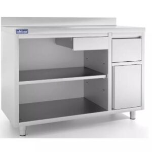MUEBLE CAFETERO IMC150 ACERO INOX