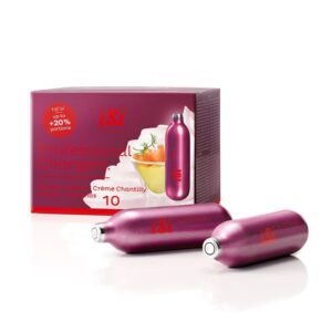 PACKx10 CARGAS GAS SIFON NATA ESPUMAS PROFESIONAL 