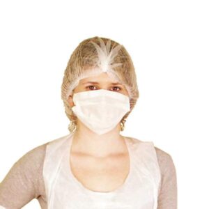 PAQ 100 UNDS GORRO RED CABELLO