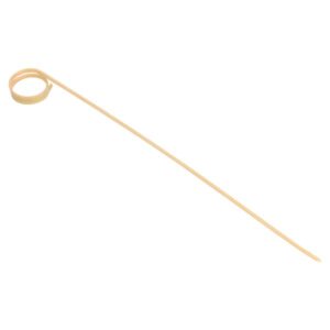 PAQ 100 UNDS PICK 20CM ESPIRAL BAMBU