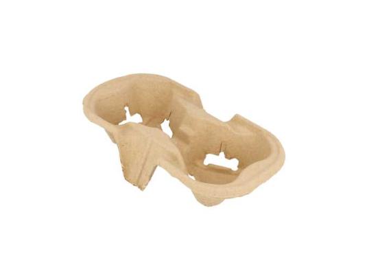 PORTA VASOS 2 HUECOS CARTON B/100