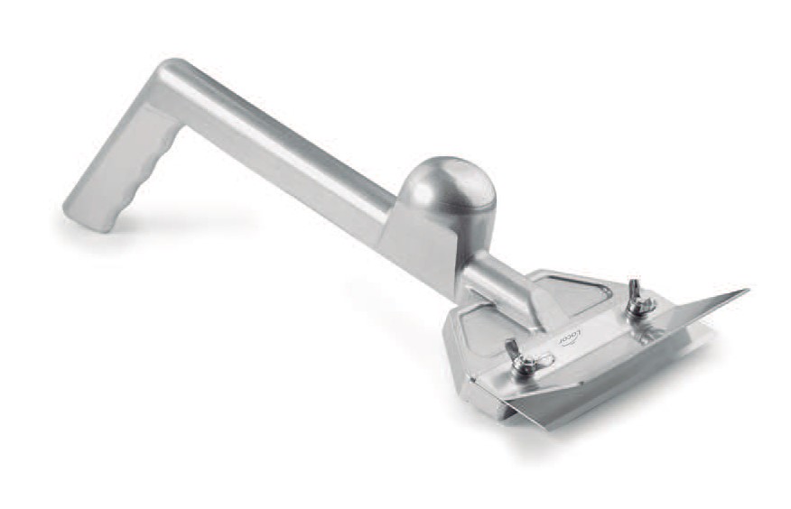 RASQUETA PROFESIONAL PARA GRILL 42x15x12CM