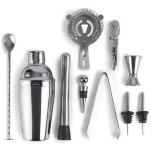 SET COCTELERIA ACERO INOX