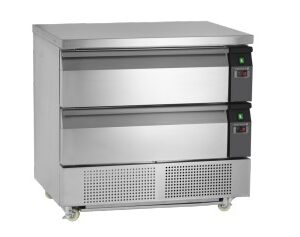 UNI-DRAWER 2 CAJONES GN2/1 INOX
