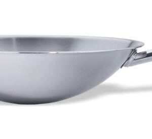 WOK INOX PRO EXPERT FONDO REDONDO 36CM INDUCCION